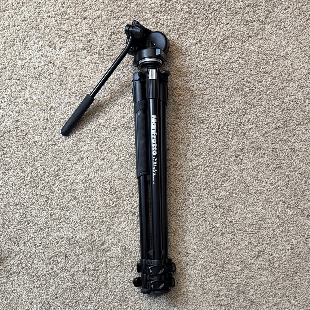 Manfrotto Black Tripod for Cameras
